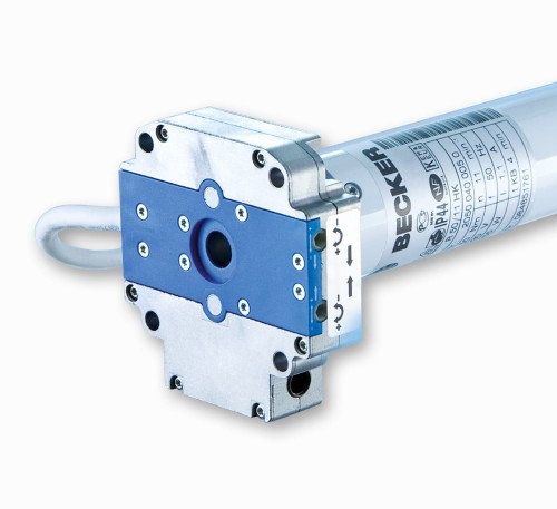 Silnik do rolet Becker R40/17HK Awaryjne Otwieranie NHK Mechaniczne Krańcówki