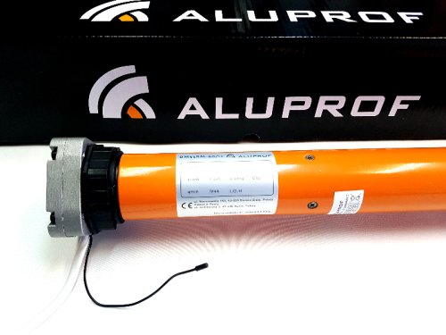 Silnik Aluprof DM55RM NHK do Rolet i Bram z Radiem Mechaniczne Krańcówki 100NM Awaryjne Otwieranie