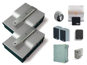 NICE X-FAB ERA ONE  BLUEBUS Zestaw Automatyki Do Bram Skrzydłowych 