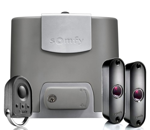 NAPĘD do Bram Przesuwnych Somfy ELIXO 500 io Homecontrol ZESTAW