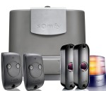 SOMFY ELIXO 800 230V RTS Eco Comfort Pack  NAPĘD do bramy Przesuwnej ZESTAW KEYTIS RTS  