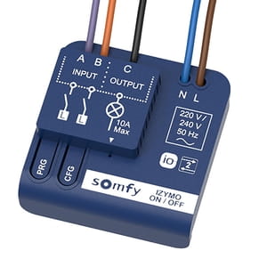 ODBIORNIK  WŁ/ WYŁ SOMFY IZYMO IO  Sterowanie Oświetleniem