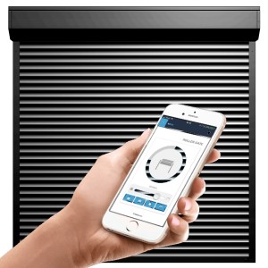 BRAMA ROLOWANA Sterowanie WiFi Awaryjne Otwieranie BRAMA WOSTER WiFi 55mm 