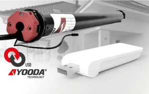PAKIET YOODA SMART HOME USB + 15 x Silnik YOODA 35RS 10NM z Radiem + Pilot Komunikacja Dwukierunkowa