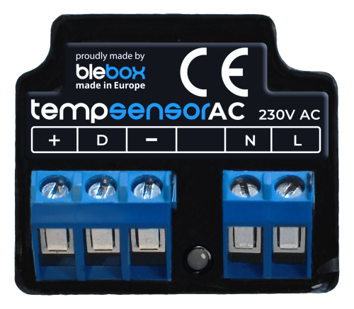 BLEBOX TEMPSENSOR AC WiFi Czujnik Temperatury