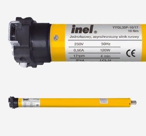 SILNIK INEL YYGL35P-10/17 z Funkcją Wykrywania Przeciążenia,  Elektroniczne Krańcówki N-10P