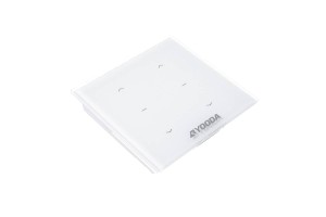 Pilot YOODA MAGNETIC TOUCH 2-KANAŁOWY NAŚCIENNY BIAŁY