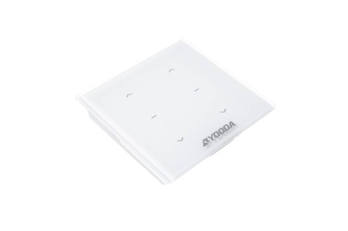 Pilot YOODA MAGNETIC TOUCH 2-KANAŁOWY NAŚCIENNY BIAŁY