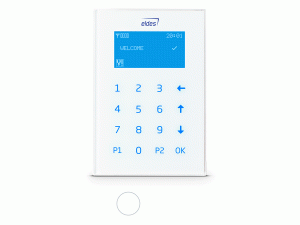 Przewodowa Klawiatura Czarna EKB2 LCD ELDES 