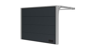 Brama Garażowa Segmentowa Antracyt Woster PC40A Sprężyny Boczne