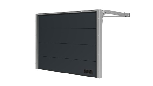 Brama Garażowa Segmentowa Antracyt Woster PC40A Sprężyny Boczne.jpg