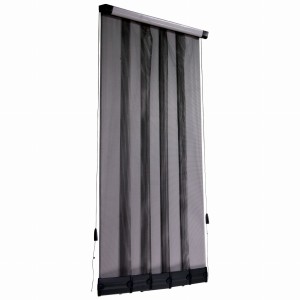 Moskitiera Lamelowa Drzwiowa Przesuwna MLR 95 x 235 Samodzielny Montaż 