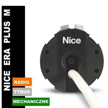 Silnik do Rolet NICE ERA PLUS M 5012 z Radiem, Mechaniczne Krańcówki 50NM