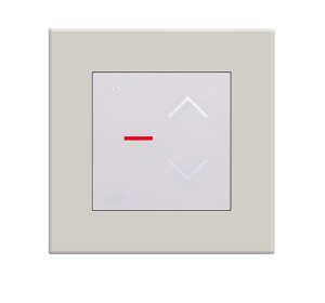 Pilot INEL 1 Kanałowy Ścienny PIL-01NS Srebrny