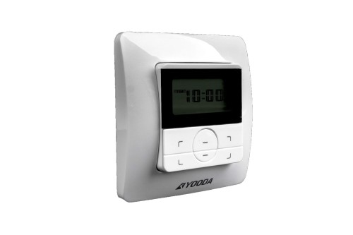 Pilot Ścienny YOODA AURA 1- Kanałowy z Programatorem Czasowym