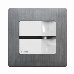 Obudowa  do Pilota Naściennego SIMU HZ Aluminium Szczotkowane