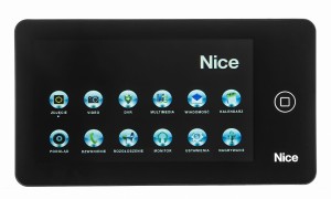 Monitor  NICE PRO B z Czytnikiem Karty SD Czarny