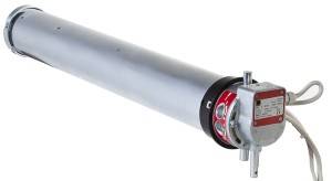 Jednofazowy Silnik SIMU T8 M Rurowy 300NM do Bram Rolowanych i Krat Awaryjne Otwieranie