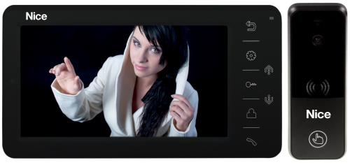 WIDEODOMOFON NICE LOOK Eye B czarny CCTV