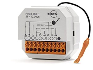 Centrala Sterująca Elero Revio-868 P Podtynkowa Sterowanie Przełącznikiem