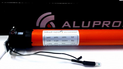 Silnik Aluprof DM35R 6NM/28 do rolet Szybkobieżny z Radiem Mechaniczne Krańcówki