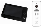 Wideodomofon  NICE  PRO BPLUS  Biały z Czytnikiem Kart