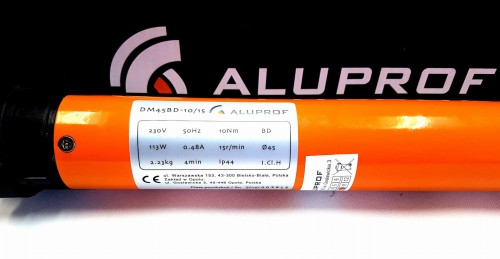  Silnik Aluprof 45BD 10/15 Detekcja Elektroniczne krańcówki 