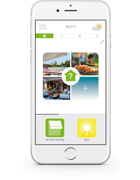 aplikacja somfy terrace